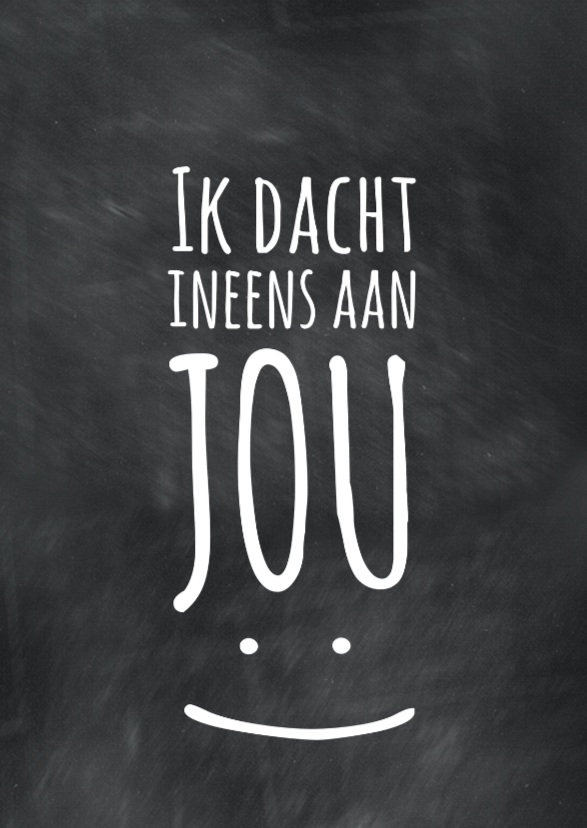 Ik dacht ineens aan jou-isf - Liefde kaarten Liefde kaarten - Ik dacht ineens aan jou-isf