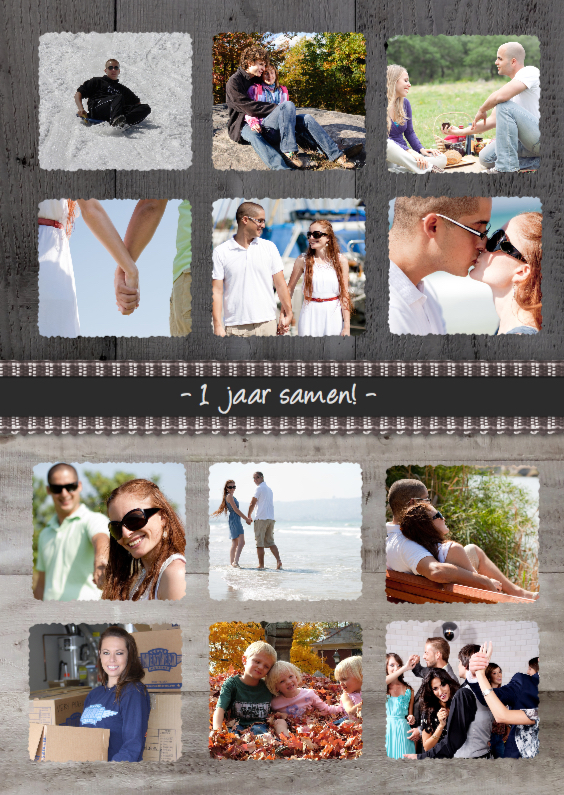 Jubileum kaart 1 jaar - Liefde kaarten Liefde kaarten - Jubileum kaart 1 jaar