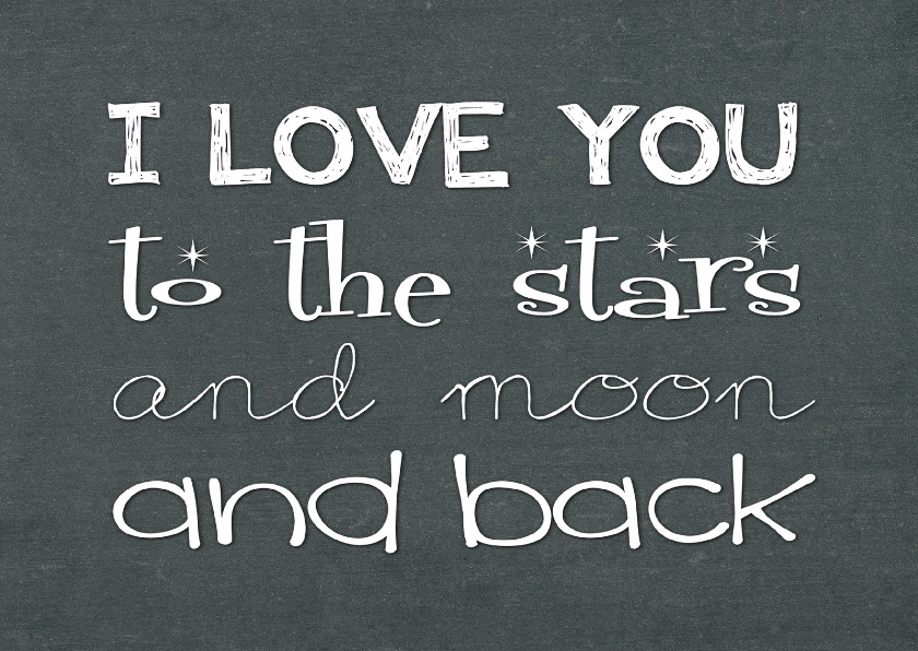 Liefde kaart I love you 1 - Liefde kaarten Liefde kaarten - Liefde kaart I love you 1