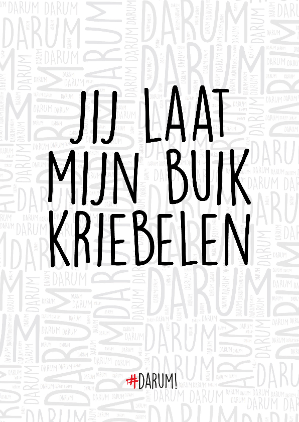 Liefde kaart, jij laat mijn buik kriebelen - Liefde kaarten Liefde kaarten - Liefde kaart, jij laat mijn buik kriebelen