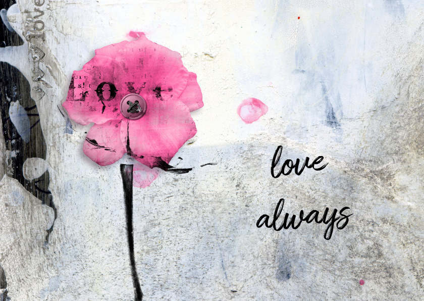 Liefde kaart love always - Liefde kaarten Liefde kaarten - Liefde kaart love always