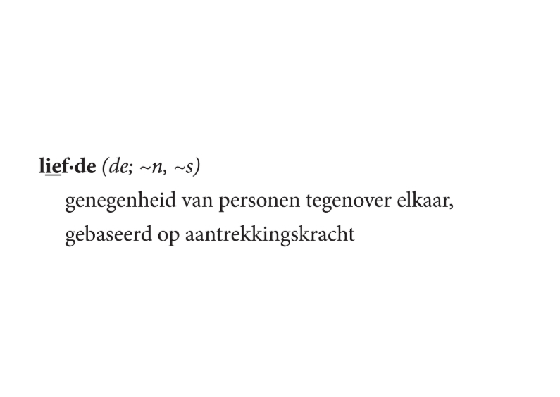 Liefde Woordenboek Liefde - Liefde kaarten Liefde kaarten - Liefde Woordenboek Liefde