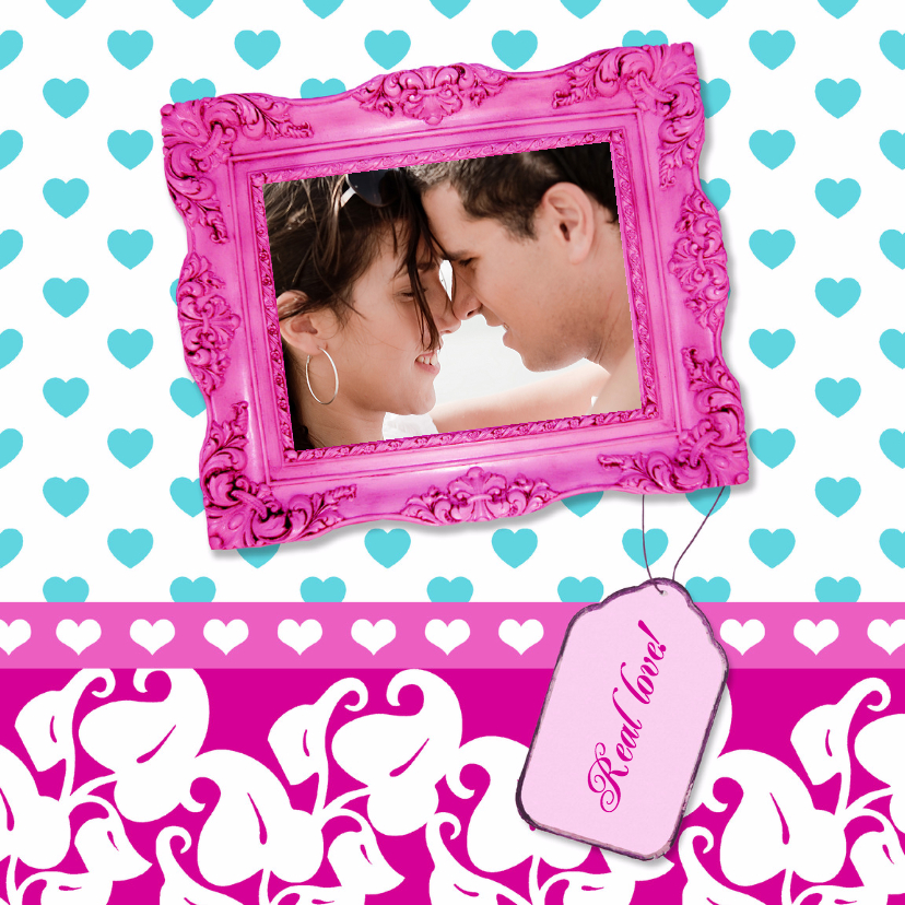 Real love - BK - Liefde kaarten Liefde kaarten - Real love - BK