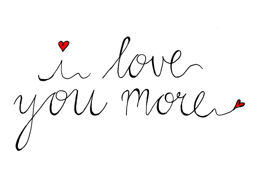 Valentijnskaart tekst love you - Liefde kaarten Liefde kaarten - Valentijnskaart tekst love you