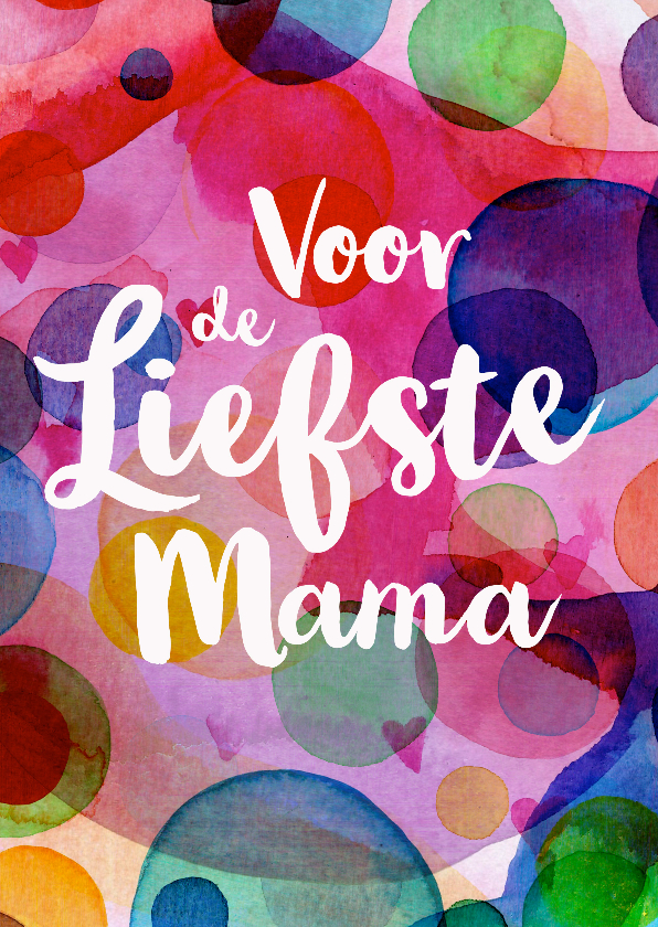 Allerliefste mama moederdagkaart - Moederdag kaarten Moederdag kaarten - Allerliefste mama moederdagkaart