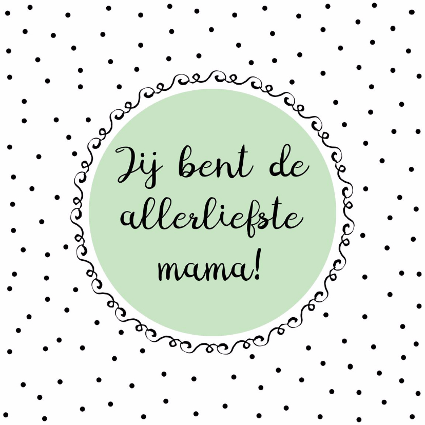 Moederdag kaart 2 - WW - Moederdag kaarten Moederdag kaarten - Moederdag kaart 2 - WW