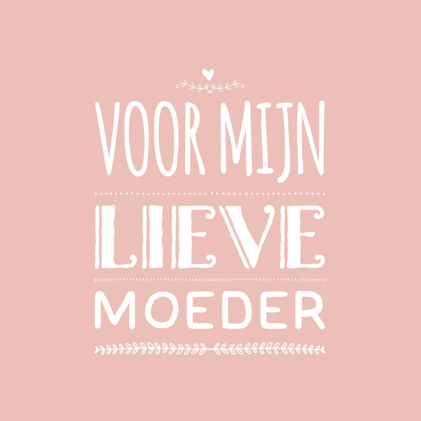 Moederdagkaart lieve mam -LB - Moederdag kaarten Moederdag kaarten - Moederdagkaart lieve mam -LB