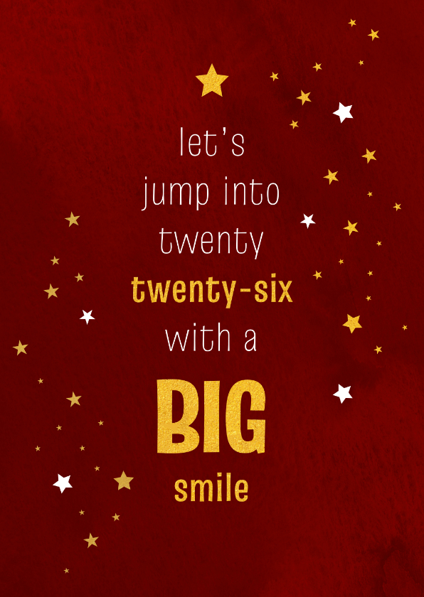 Nieuwjaarskaarten - Nieuwjaar Jump into 2026