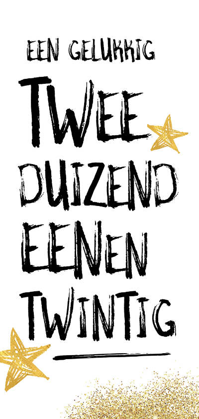 Nieuwjaarskaart Tweeduizendtwintig - Nieuwjaarskaarten Nieuwjaarskaarten - Nieuwjaarskaart Tweeduizendtwintig