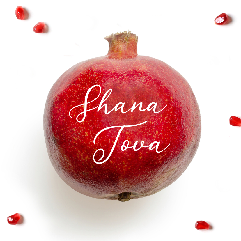 Nieuwjaarskaarten - Shana Tova joods nieuwjaarskaart