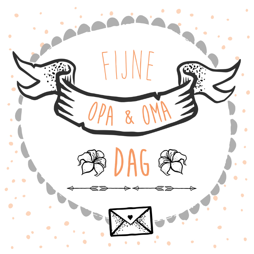 Fijne opa & oma dag - Opa en Oma kaarten Opa en Oma kaarten - Fijne opa & oma dag