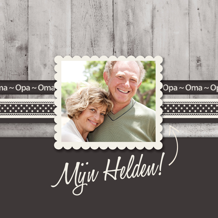 Mijn Helden - BK - Opa en Oma kaarten Opa en Oma kaarten - Mijn Helden - BK