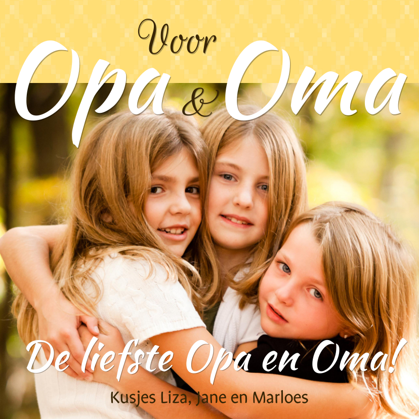 Voor Opa en Oma - BK - Opa en Oma kaarten Opa en Oma kaarten - Voor Opa en Oma - BK