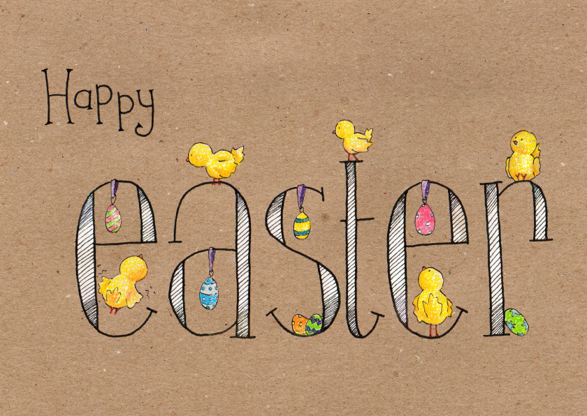 Paaskaarten - Happy Easter_Illu-Straver