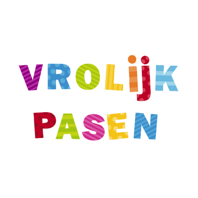 Vrolijk pasen Vrolijke letters - Paaskaarten Paaskaarten - Vrolijk pasen Vrolijke letters