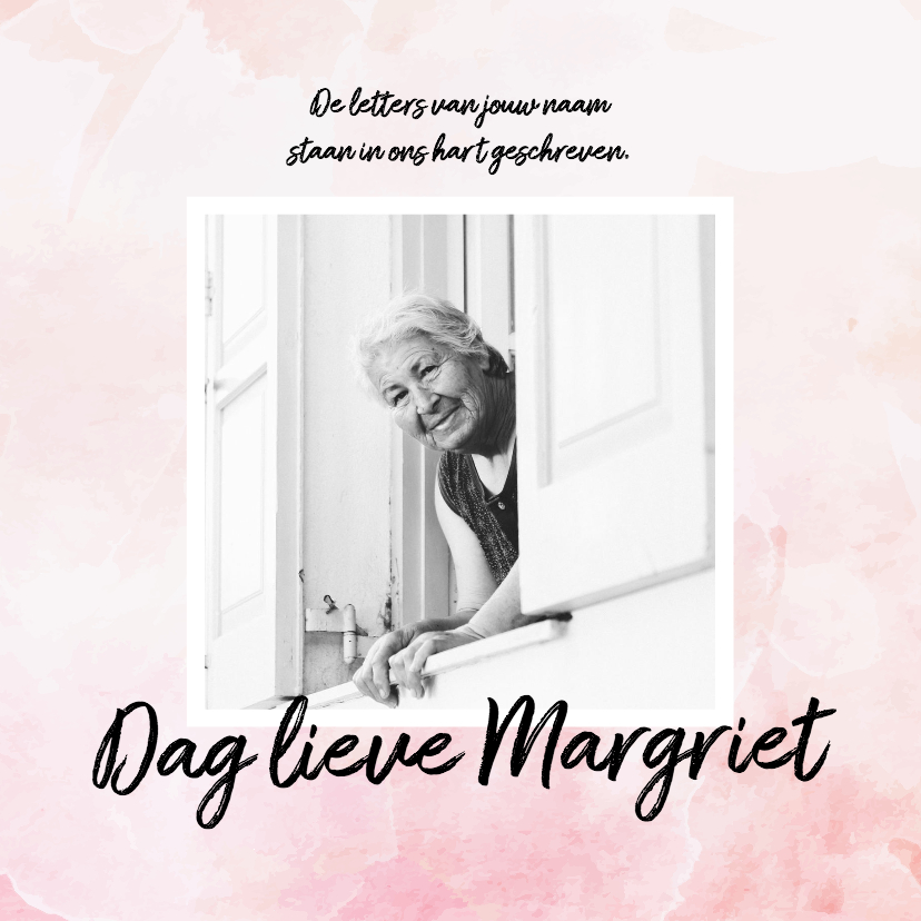 Rouw - moderne rouwkaart - Rouwkaarten Rouwkaarten - Rouw - moderne rouwkaart