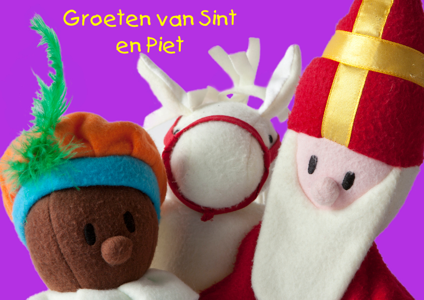 Sint Piet en Amerigo - Sinterklaaskaarten Sinterklaaskaarten - Sint Piet en Amerigo