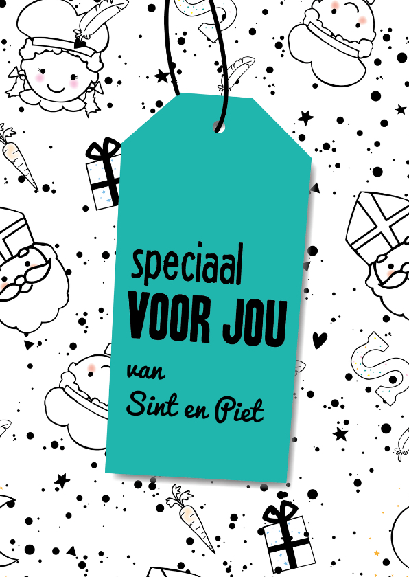 Sinterklaaskaarten - Sinterklaaskaart speciaal voor jou