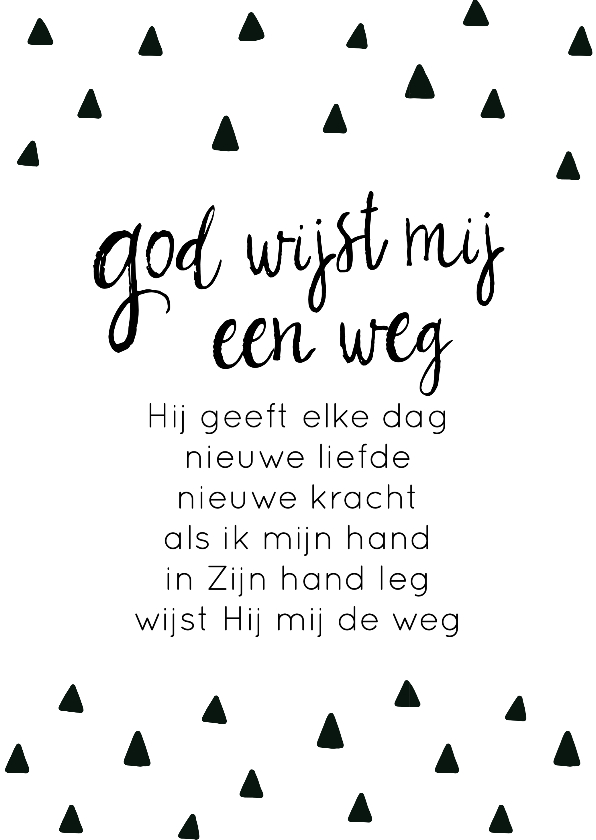 Kaart zwartwit Opwekking 429 - WW - Religie kaarten Religie kaarten - Kaart zwartwit Opwekking 429 - WW
