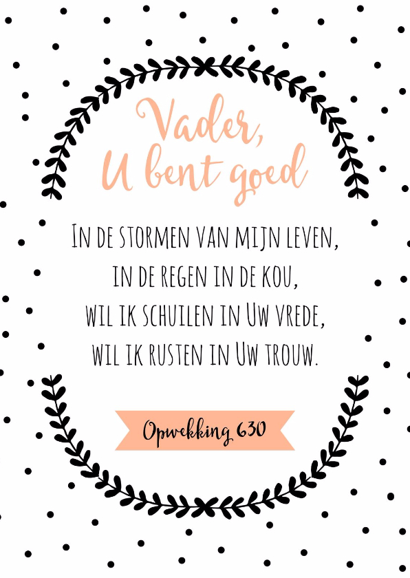 Opwekking 630 - WW - Religie kaarten Religie kaarten - Opwekking 630 - WW