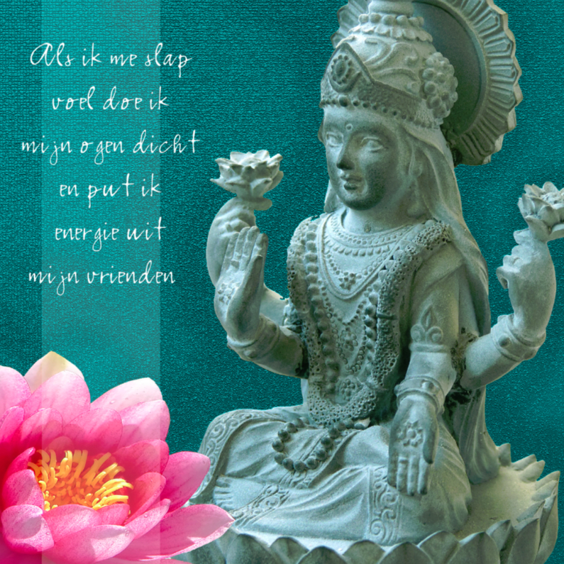 Spirituele kaart Boeddha Tara 2 - Religie kaarten Religie kaarten - Spirituele kaart Boeddha Tara 2