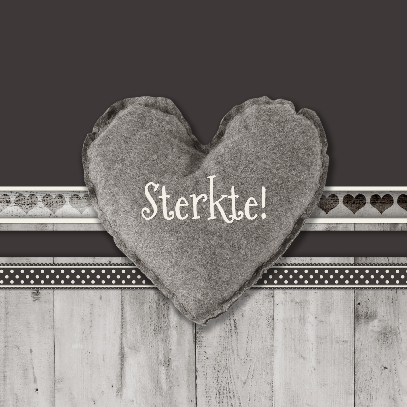 Antraciet Sterkte! - BK - Sterkte kaarten Sterkte kaarten - Antraciet Sterkte! - BK