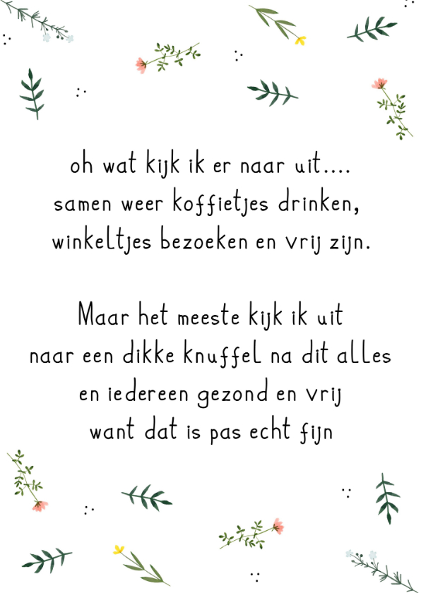 Gedicht Vrijheid - Sterkte kaarten Sterkte kaarten - Gedicht Vrijheid