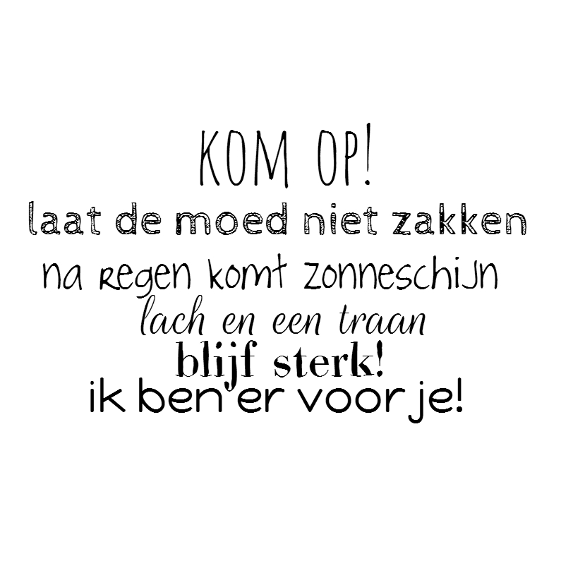 kom op! - Sterkte kaarten Sterkte kaarten - kom op!