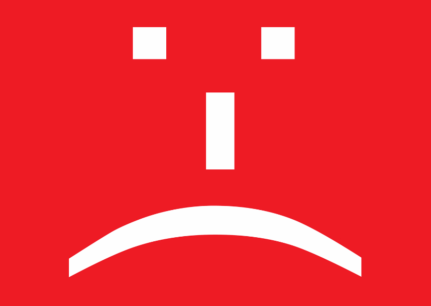 Smileykaart Ontevreden - Sterkte kaarten Sterkte kaarten - Smileykaart Ontevreden