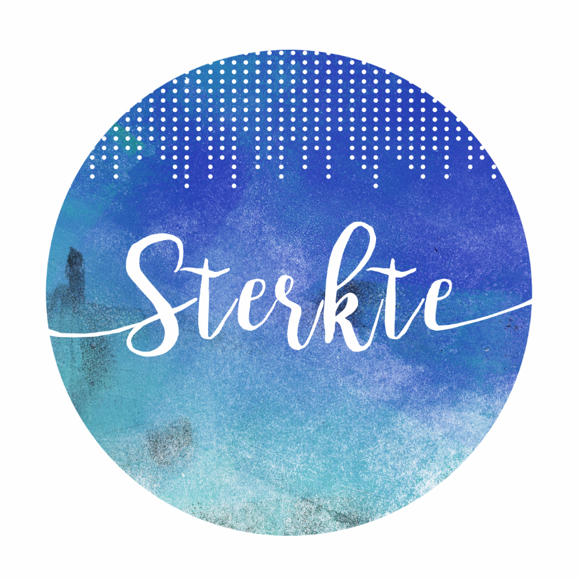 Sterkte in blauw - Sterkte kaarten Sterkte kaarten - Sterkte in blauw