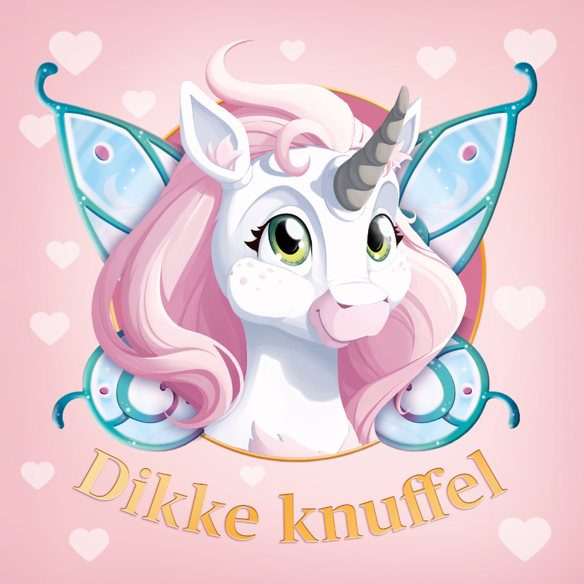 Sterkte kaarten - Sterkte kaarten Juna dikke knuffel