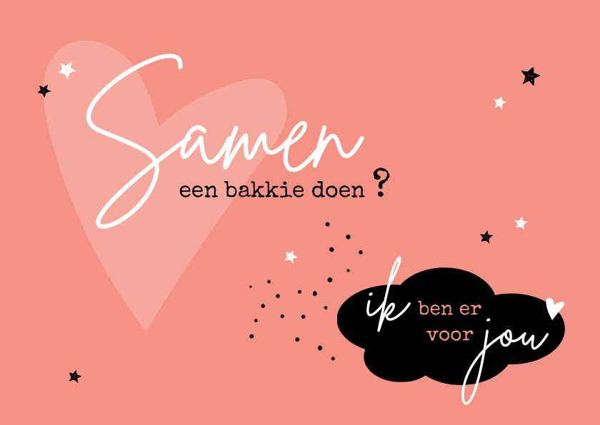 Sterkte Samen een bakkie doen? - Sterkte kaarten Sterkte kaarten - Sterkte Samen een bakkie doen?