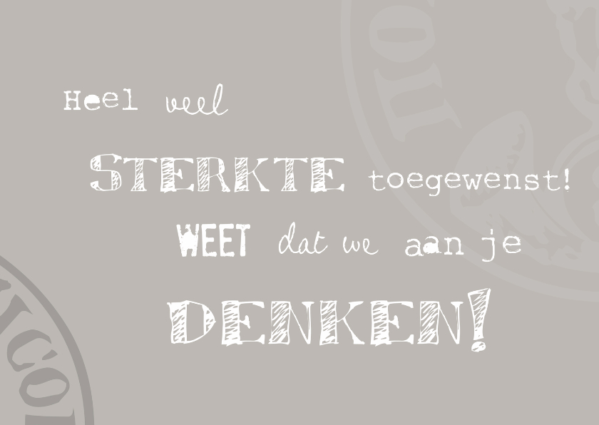 Sterktekaart VF - Sterkte kaarten Sterkte kaarten - Sterktekaart VF