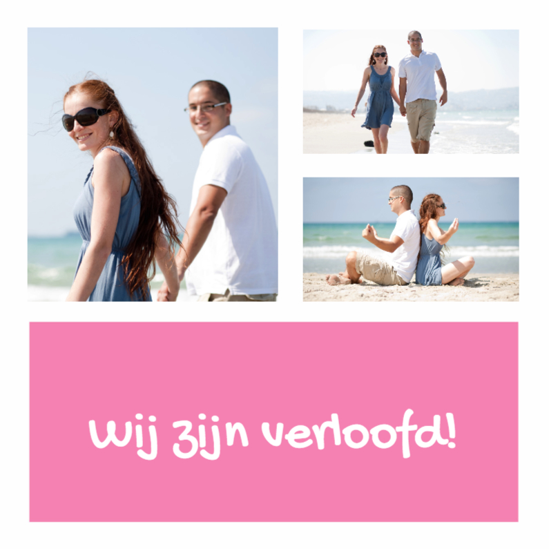 Een mooi begin - DH - Trouwkaarten Trouwkaarten - Een mooi begin - DH