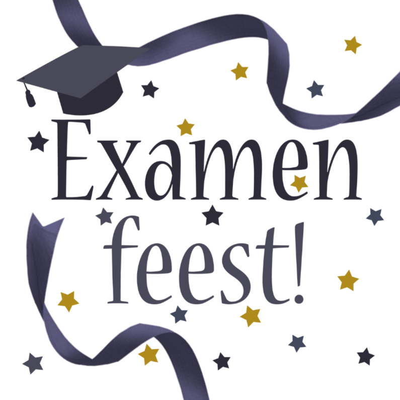 Examen feest - Uitnodigingen Uitnodigingen - Examen feest