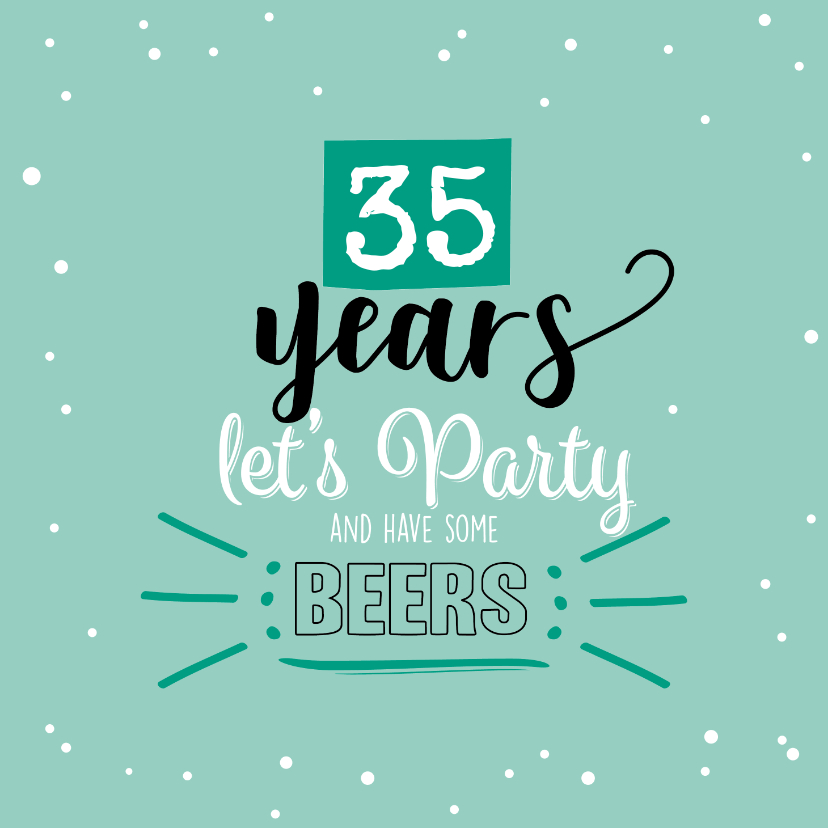 Party so let's have some beers - Uitnodigingen Uitnodigingen - Party so let's have some beers