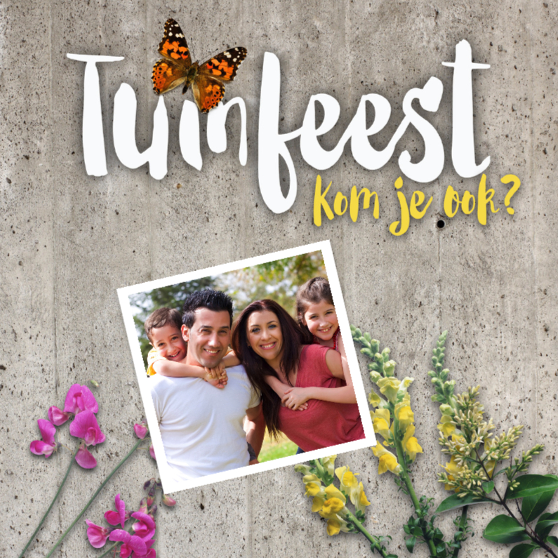 tuinfeest vlinder-isf - Uitnodigingen Uitnodigingen - tuinfeest vlinder-isf