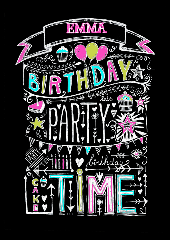 Uitnodiging Birthday Party tekst - Uitnodigingen Uitnodigingen - Uitnodiging Birthday Party tekst
