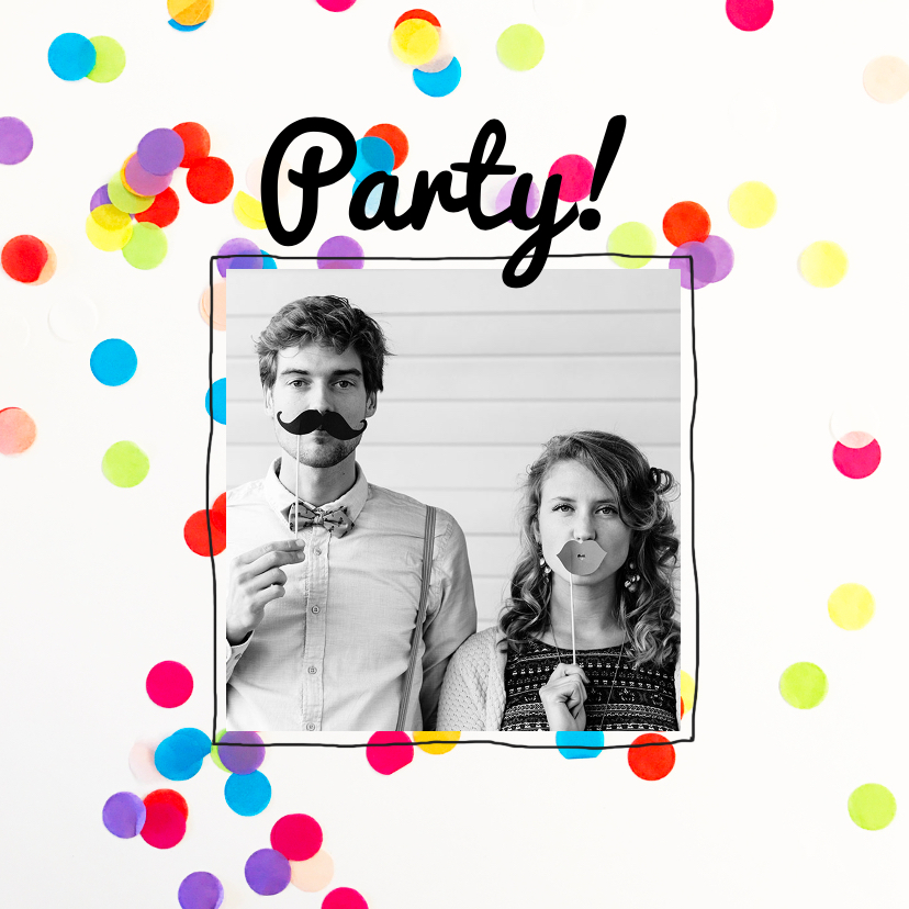 Uitnodiging verjaardag party - Uitnodigingen Uitnodigingen - Uitnodiging verjaardag party