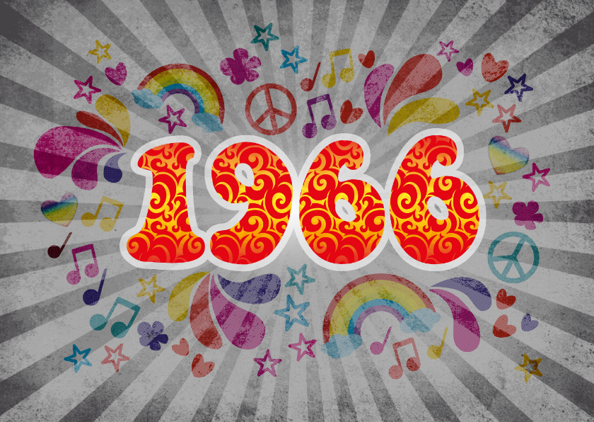 Uitnodiging verjaardagsfeestje 1966 - Uitnodigingen Uitnodigingen - Uitnodiging verjaardagsfeestje 1966