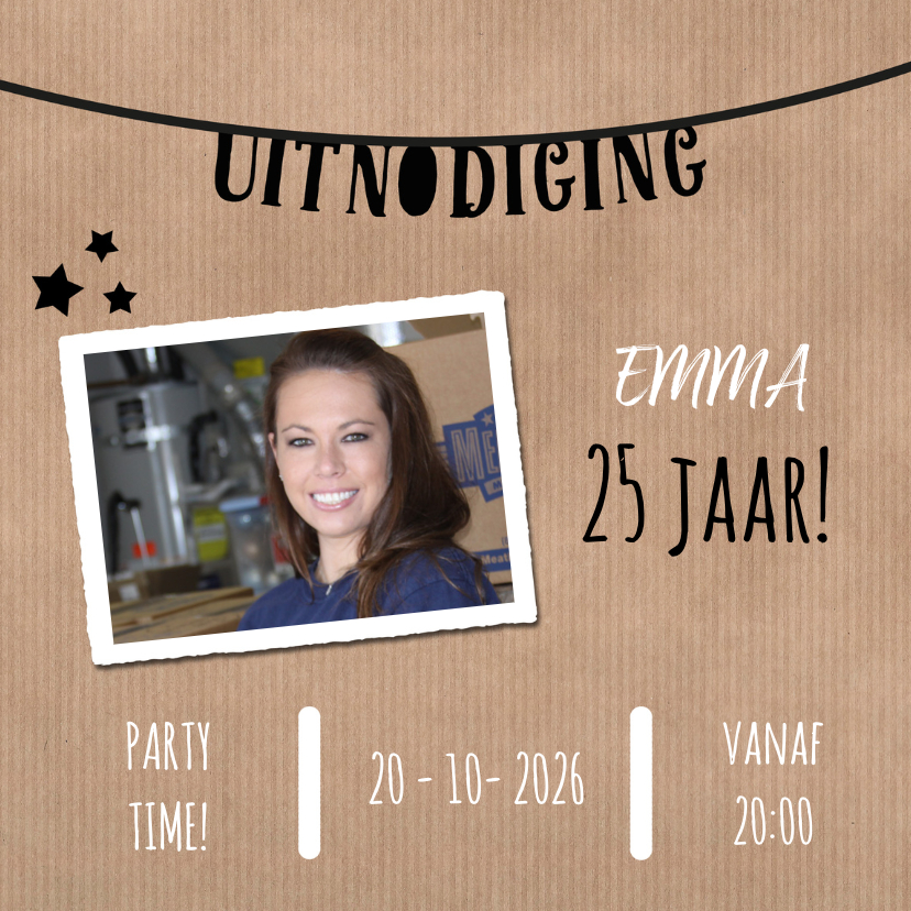 ZWK Uitnodiging feest - DH - Uitnodigingen Uitnodigingen - ZWK Uitnodiging feest - DH