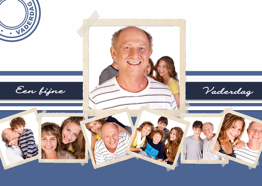 Collage Fijne Vaderdag - BK - Vaderdag kaarten Vaderdag kaarten - Collage Fijne Vaderdag - BK