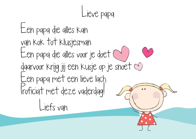 Lieve papa 6 - Vaderdag kaarten Vaderdag kaarten - Lieve papa 6