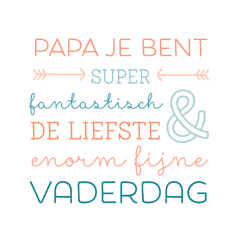 Papa je bent super - Vaderdag kaarten Vaderdag kaarten - Papa je bent super