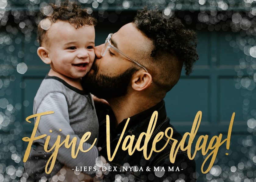 Stijlvolle en persoonlijke vaderdagkaart met eigen fotos - Vaderdag kaarten Vaderdag kaarten - Stijlvolle en persoonlijke vaderdagkaart met eigen fotos