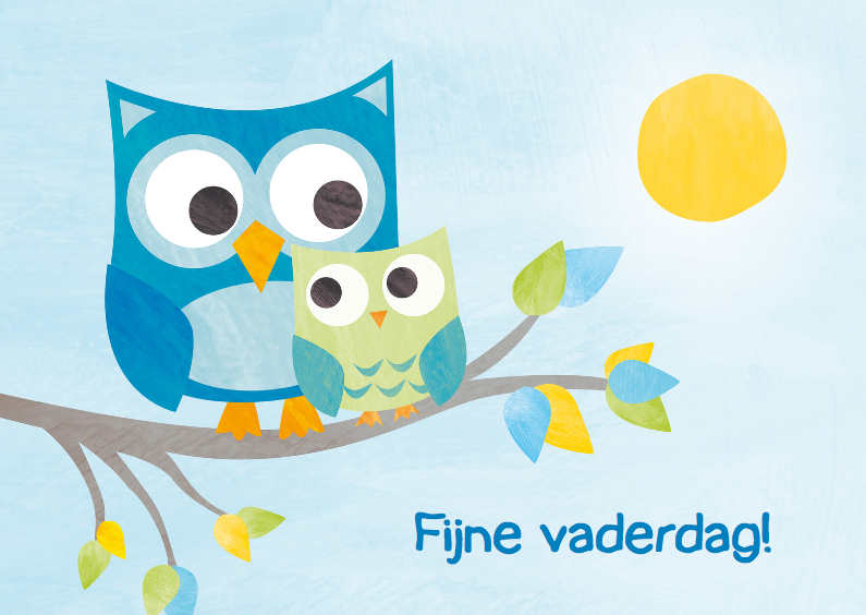 boom vader vaderdag met uiltjes in boom vaderdag kaarten kaartje2go boom vader vaderdag met uiltjes in boom vaderdag kaarten kaartje2go