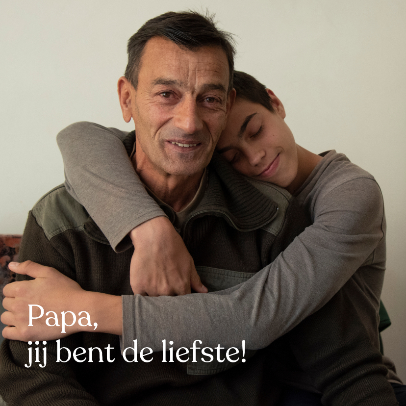 Vaderdag: voeg je eigen foto toe - Vaderdag kaarten Vaderdag kaarten - Vaderdag: voeg je eigen foto toe