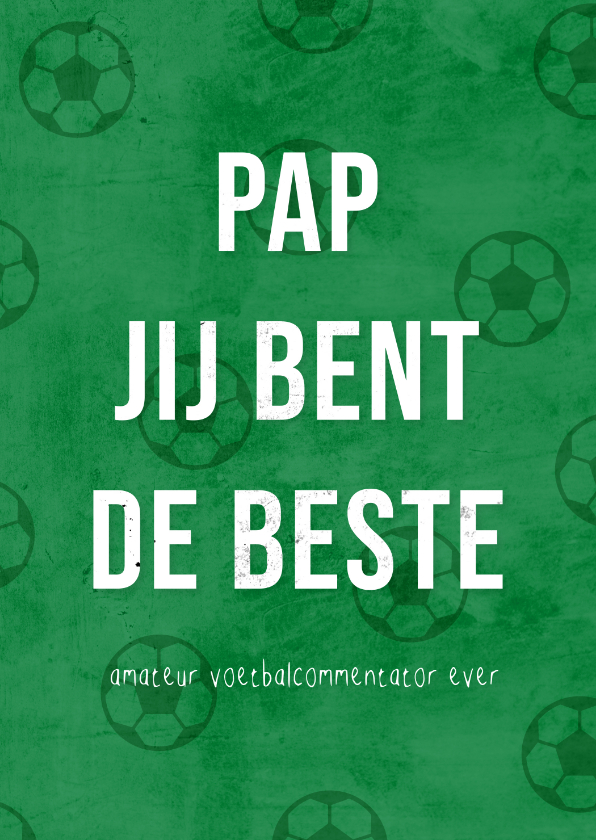 Vaderdagkaart grappig je bent de beste amateur commentator - Vaderdag kaarten Vaderdag kaarten - Vaderdagkaart grappig je bent de beste amateur commentator