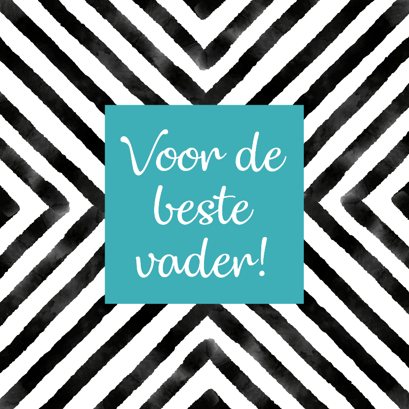 Voor de beste vader waterverf - Vaderdag kaarten Vaderdag kaarten - Voor de beste vader waterverf