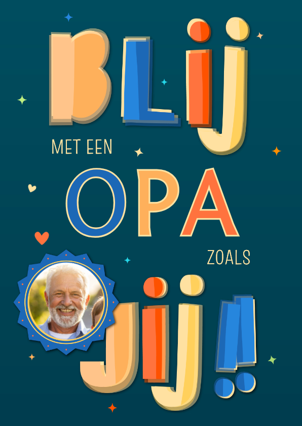 Vrolijke vaderdag kaart blij met een opa/vader zoals jij - Vaderdag kaarten Vaderdag kaarten - Vrolijke vaderdag kaart blij met een opa/vader zoals jij